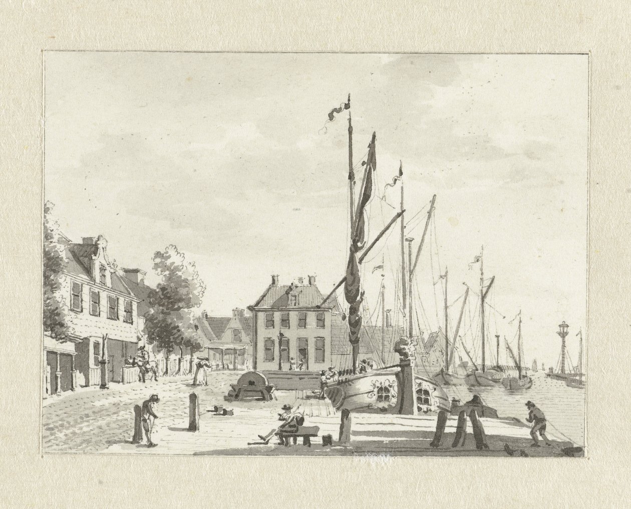 Ansikte på De Lemmer (?) av Jan Bulthuis