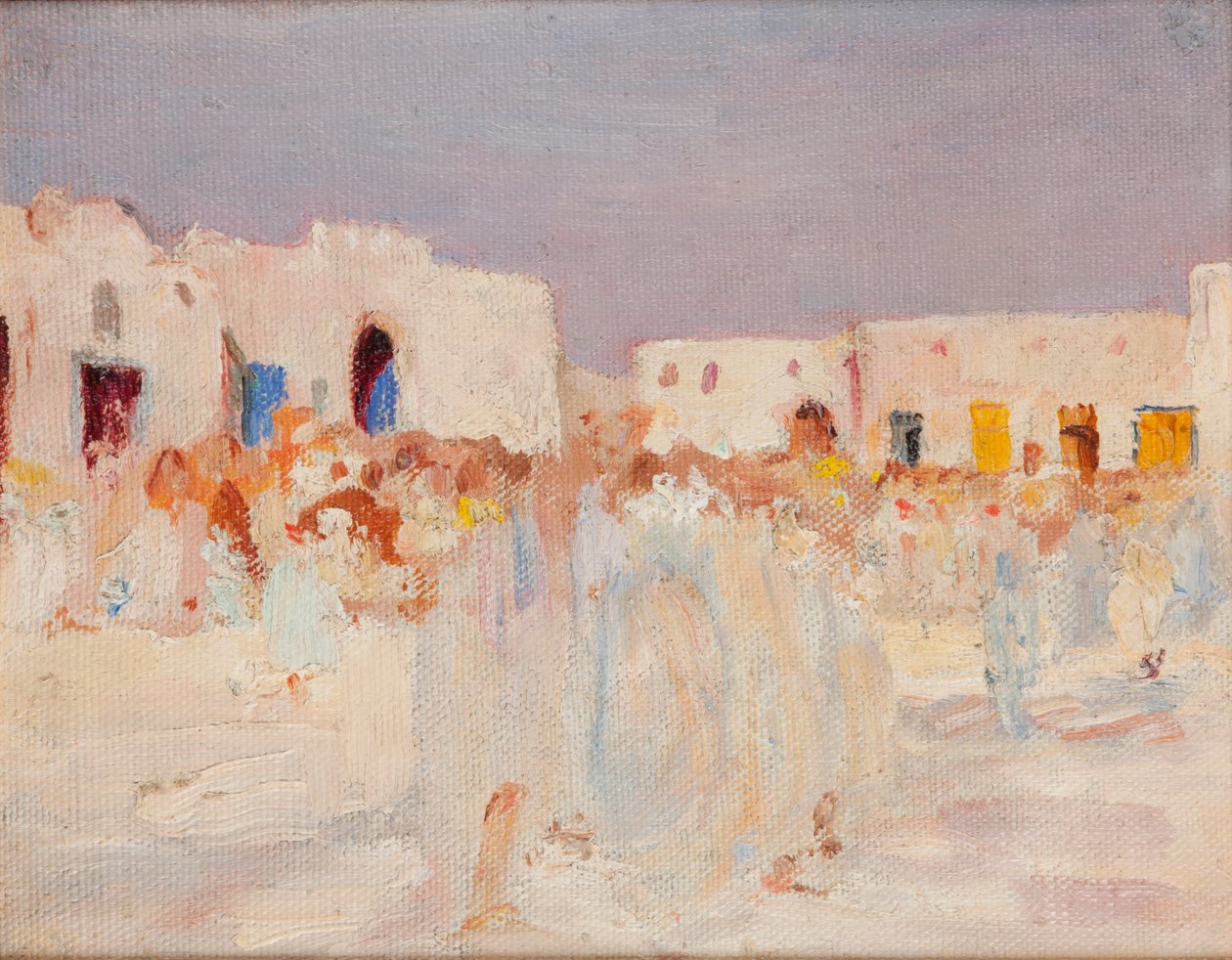 Kairouan (på en basar) av Jan Ciągliński
