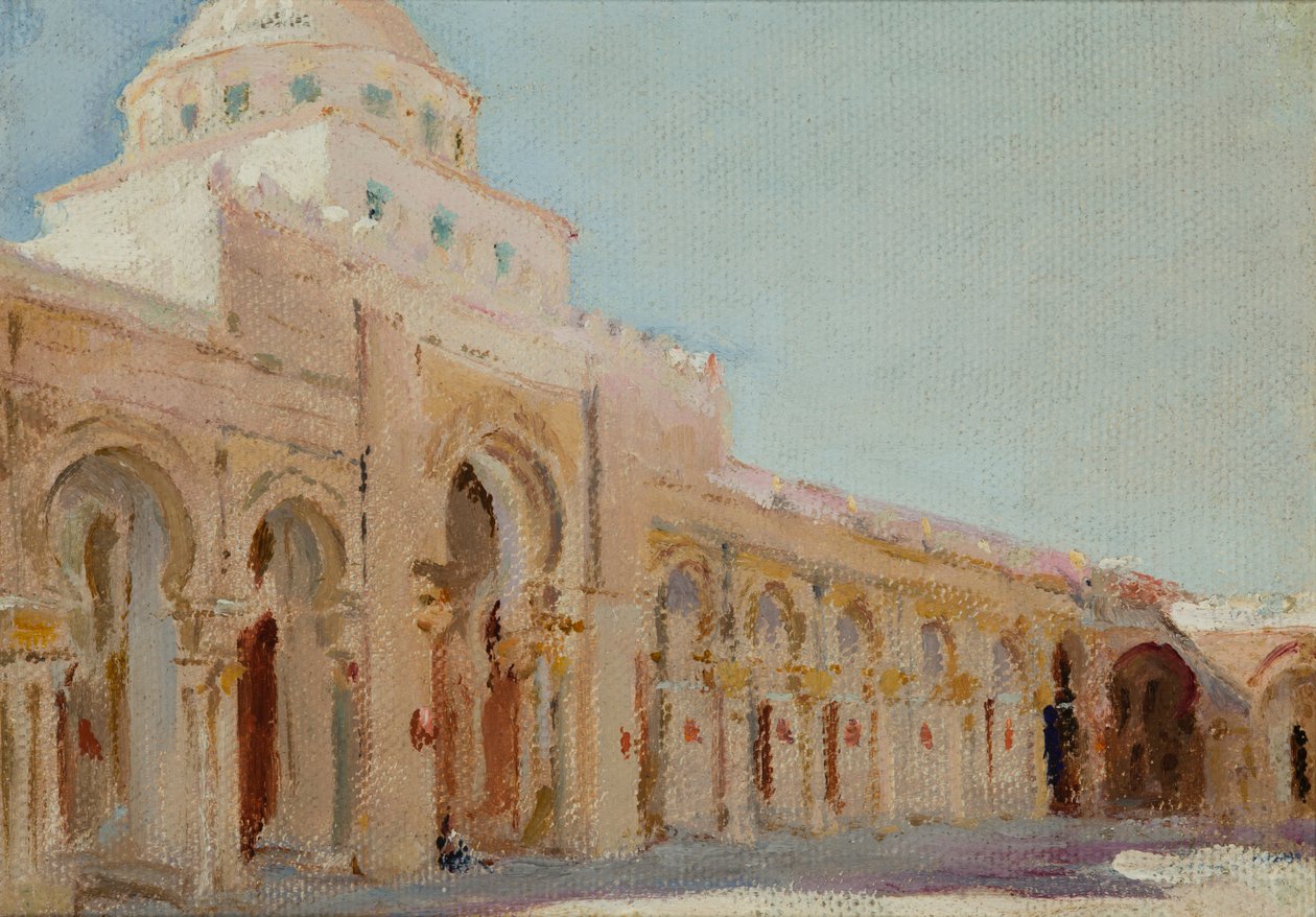 Den stora moskén i Kairouan av Jan Ciągliński