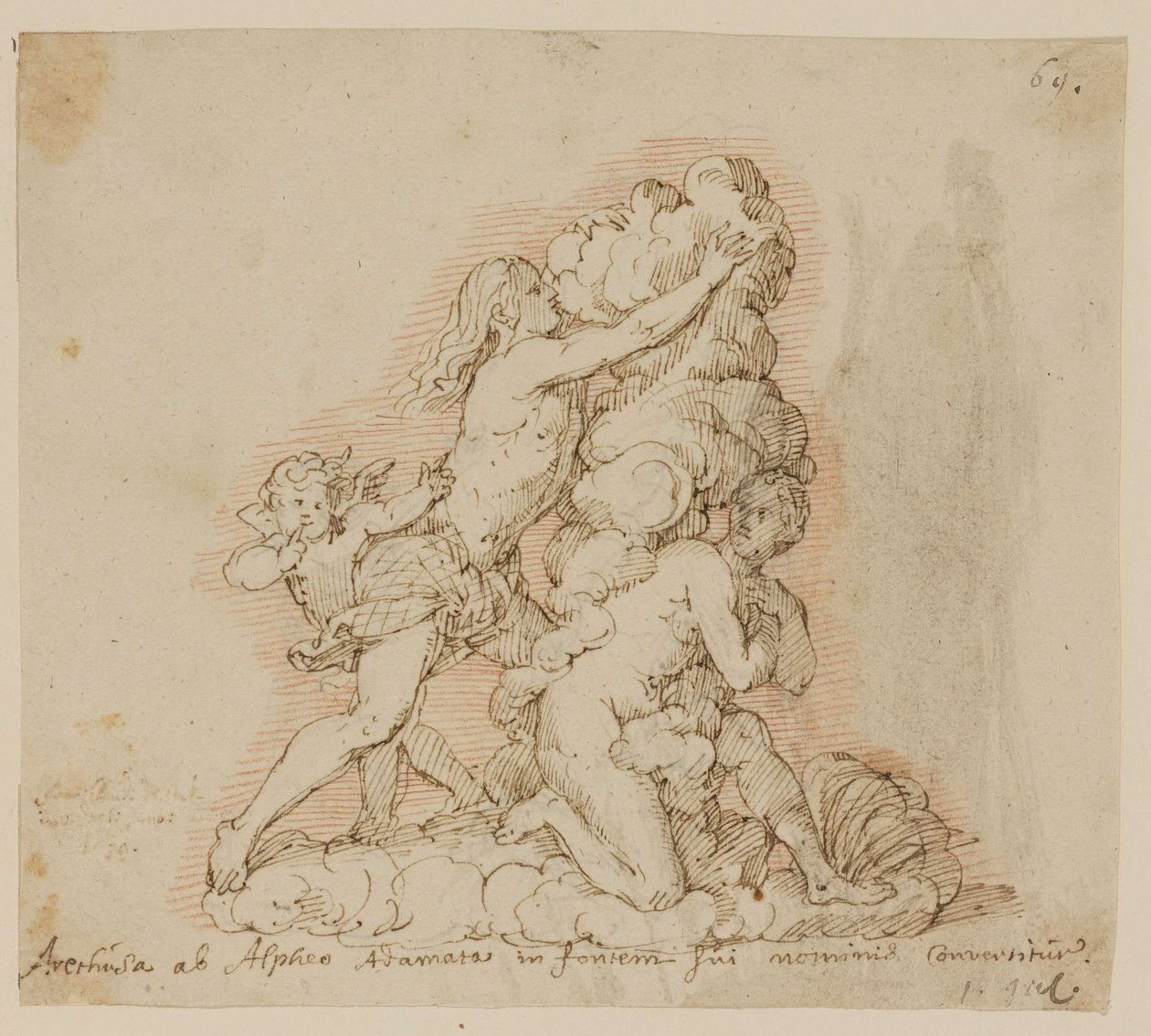 Alphaeus och Arethusa av Jan Claudius de Cock