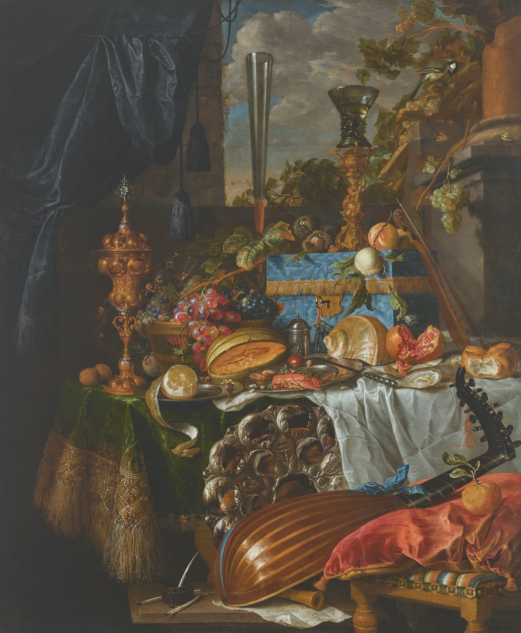 Holländska: Pronk stilleben Pronk stilleben av Jan Davidsz. de Heem