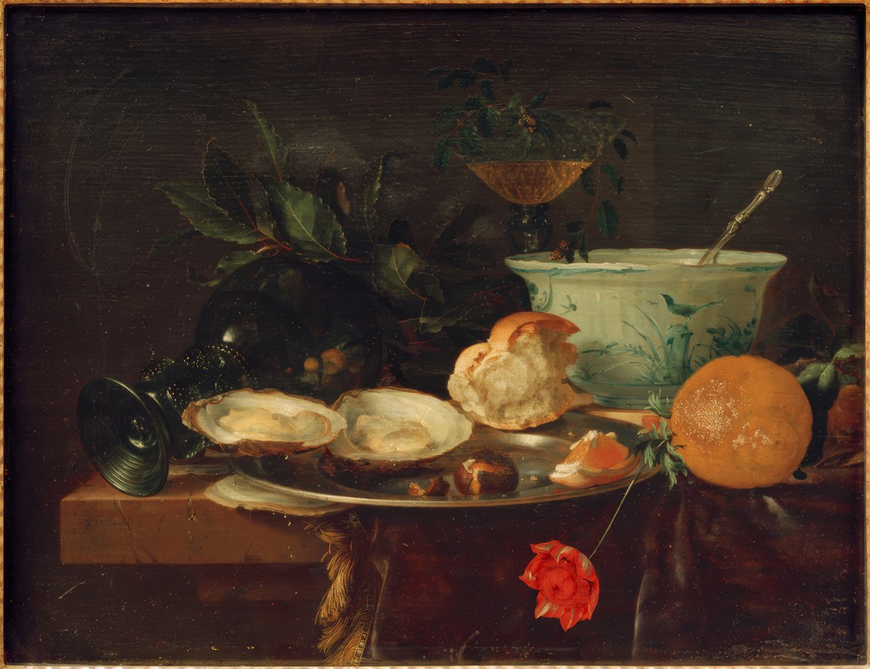Frukost stilleben av Jan Davidsz de Heem