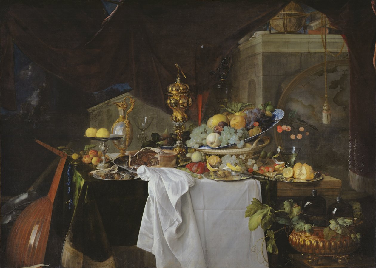 Stilleben, 1640 av Jan Davidsz de Heem