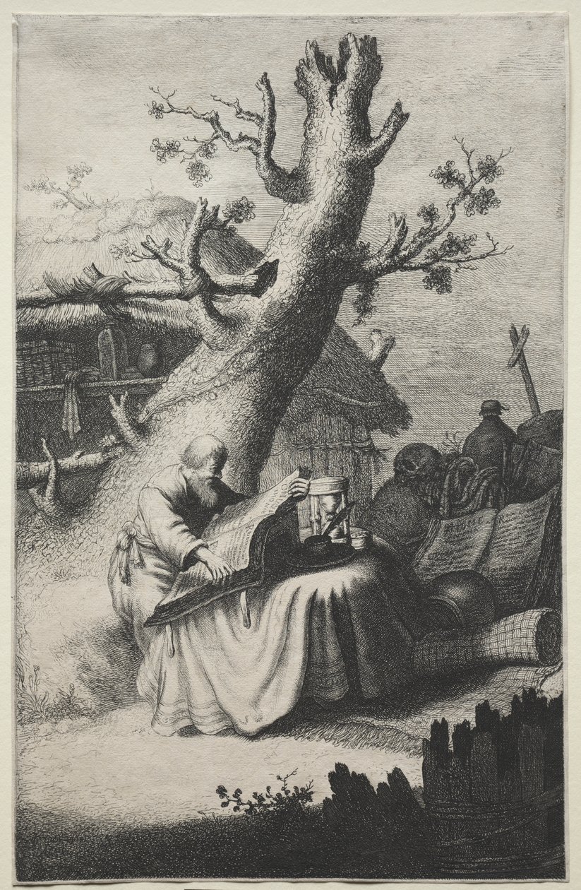 St. Jerome av Jan Georg van Vliet