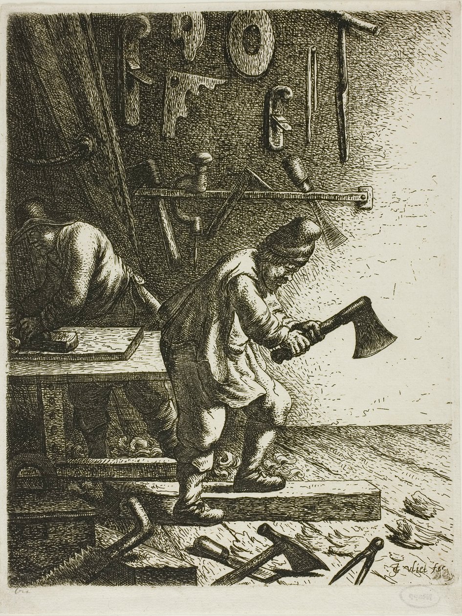 Snickaren av Jan Georg van Vliet