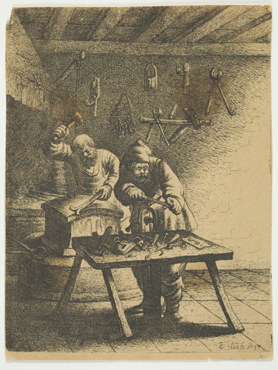 Låssmeden, 1635 av Jan Georg van Vliet