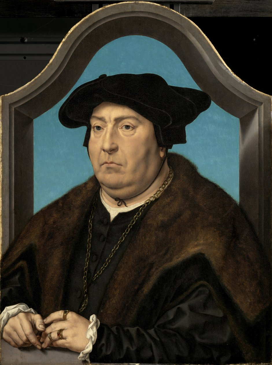 Porträtt av en man, ca 1524 av Jan Gossaert