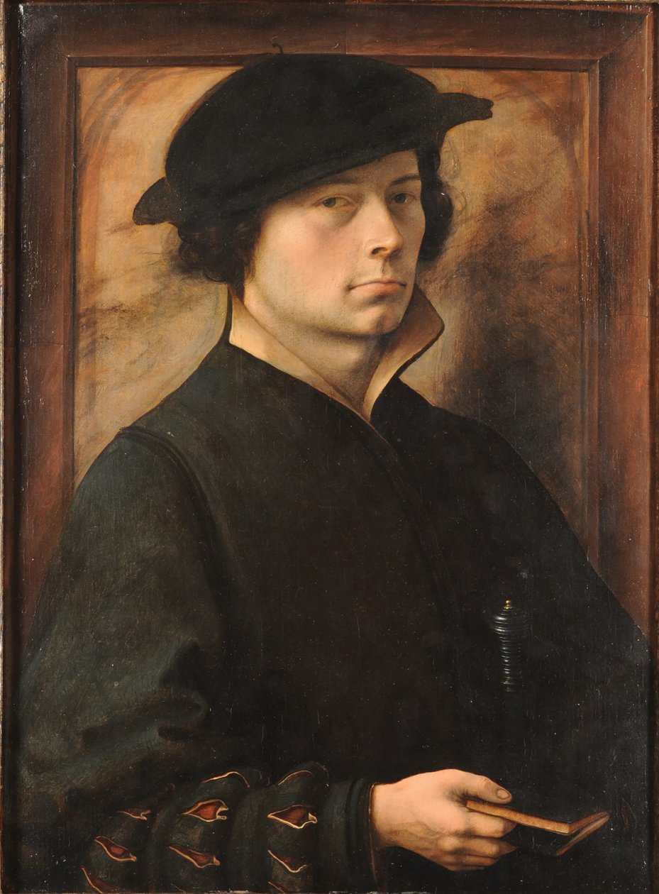 Porträtt av en ung man av Jan Gossaert