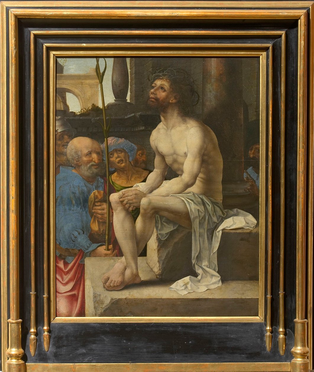 Kristi hån, 1527. av Jan Gossaert