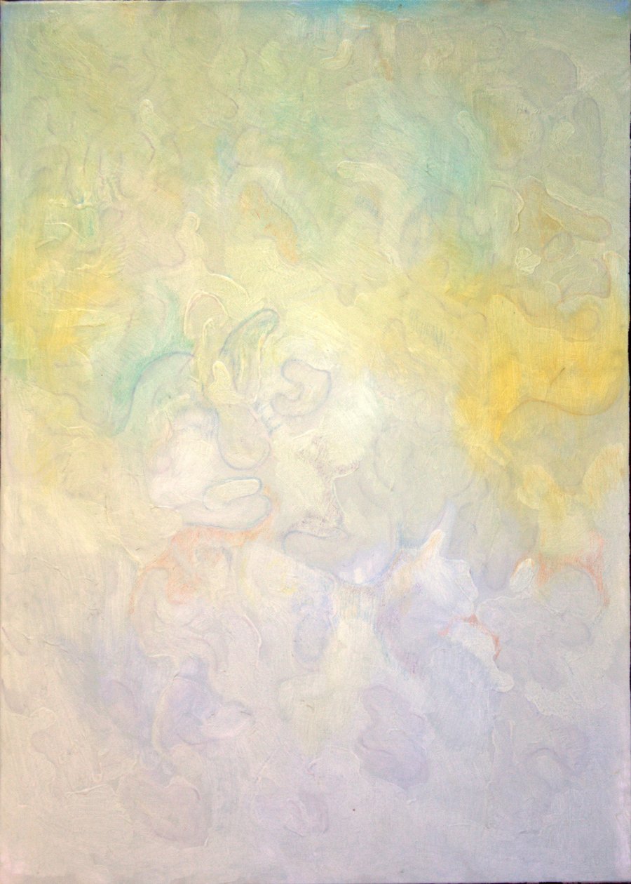 Very Thick Fog, 2009 (olja på duk) av Jan Groneberg
