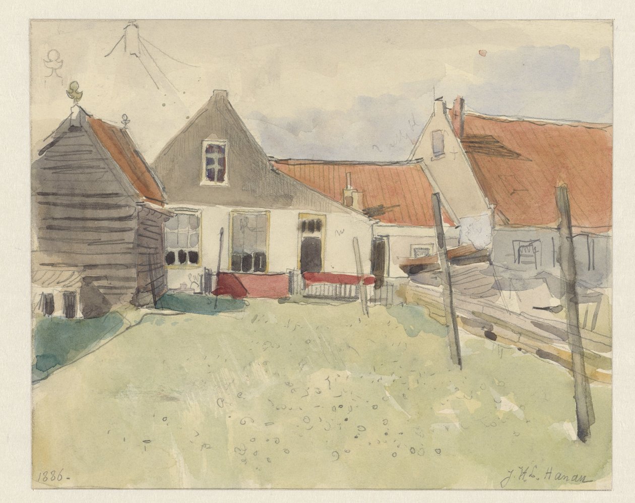 Hus i Vinkenbuurt, Amsterdam av Jan H.L. Hanau