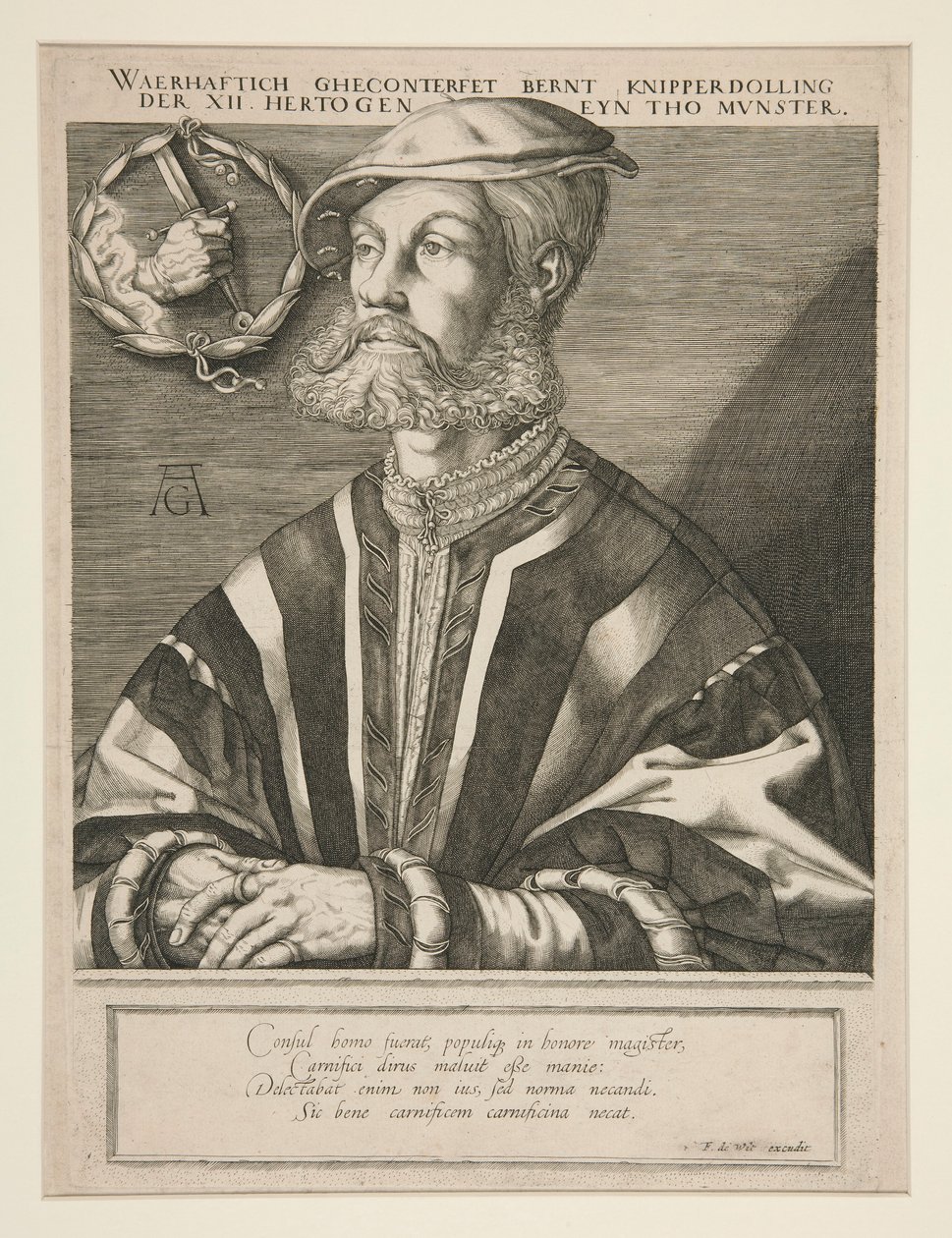 Bernhard Knipperdolling av Jan Harmensz. Muller
