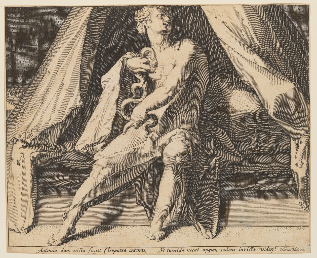 Kleopatra av Jan Harmensz. Muller