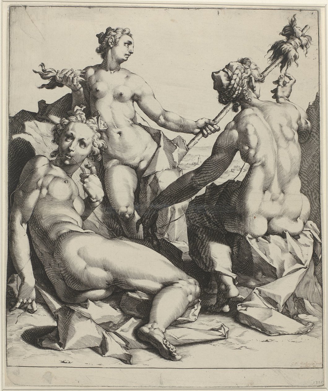 Tre öden av Jan Harmensz. Muller