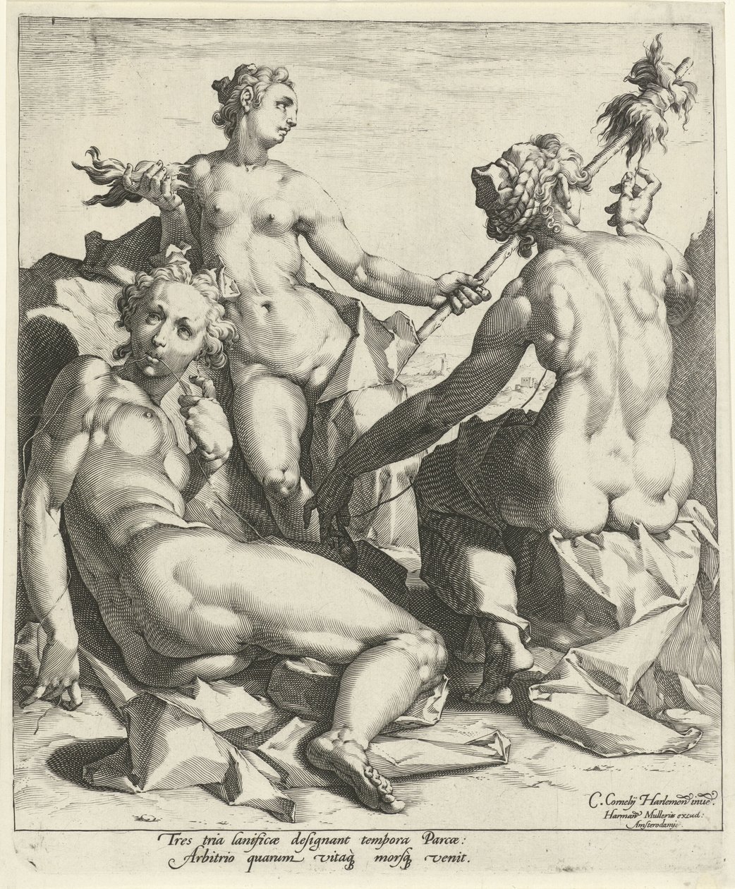 Tre öden av Jan Harmensz. Muller