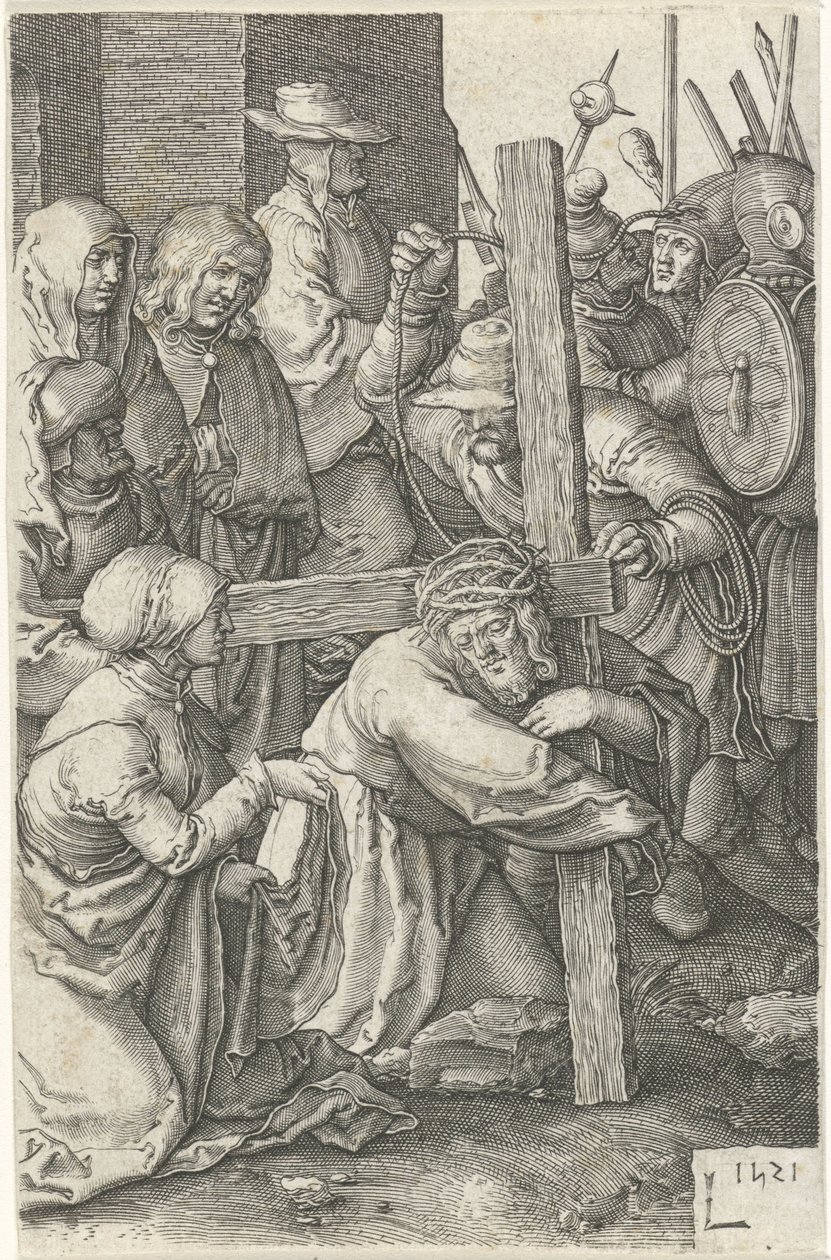 Korslager Passion of Christ (serietitel) av Jan Harmensz. Muller