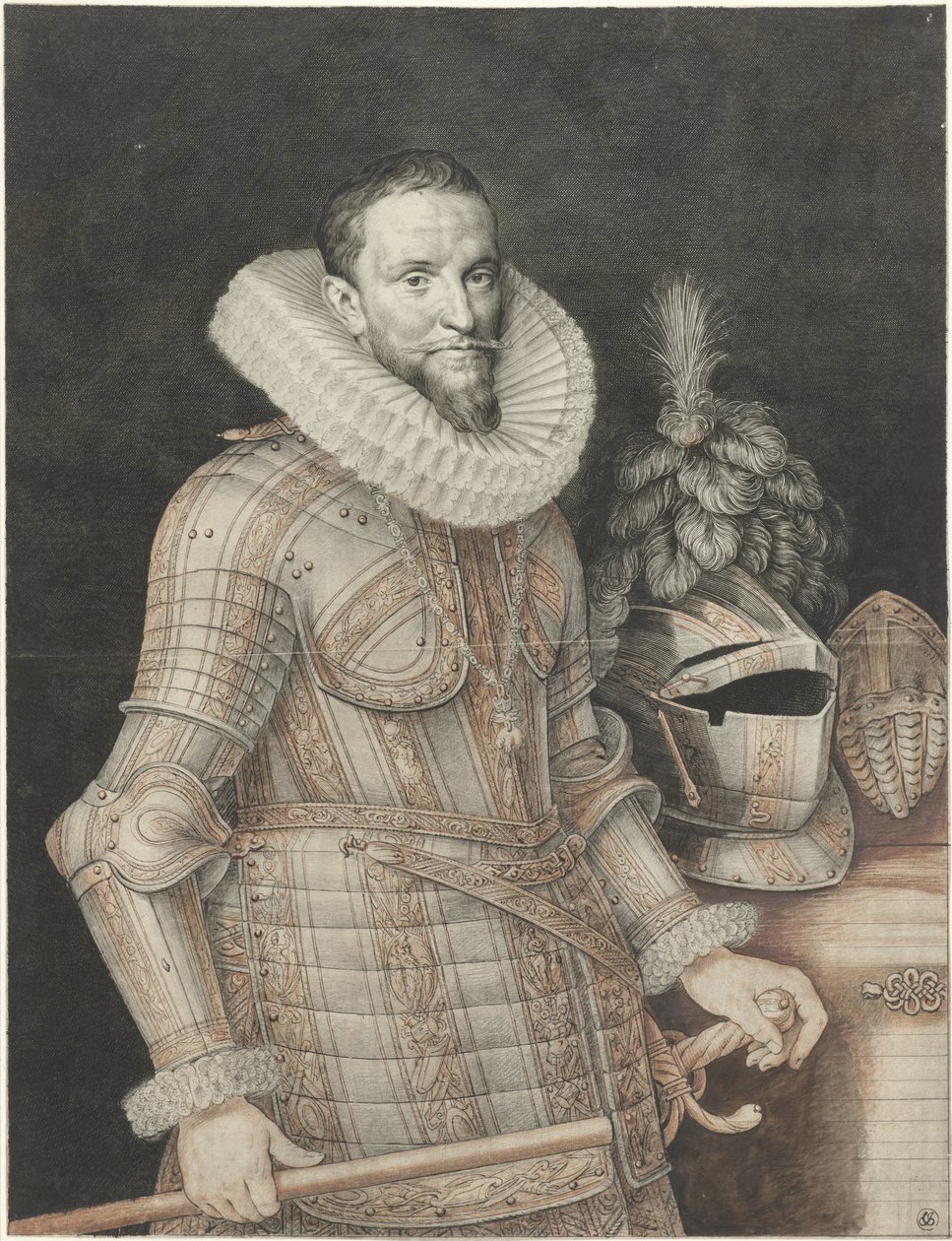 Porträtt av Ambrogio Spinola av Jan Harmensz. Muller