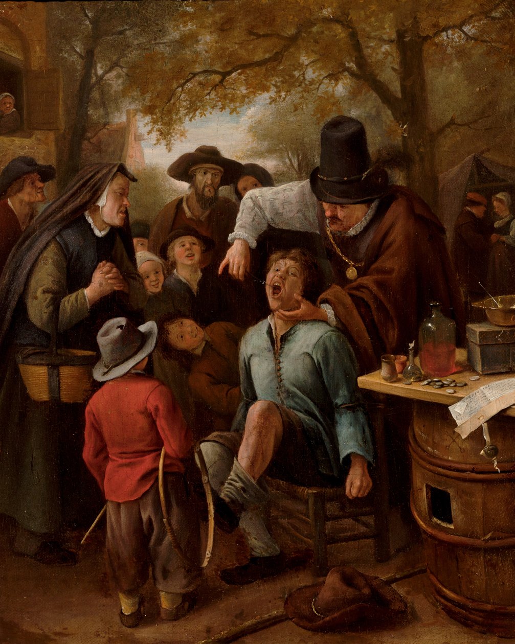 Tanddragaren, 1651 av Jan Havicksz. Steen