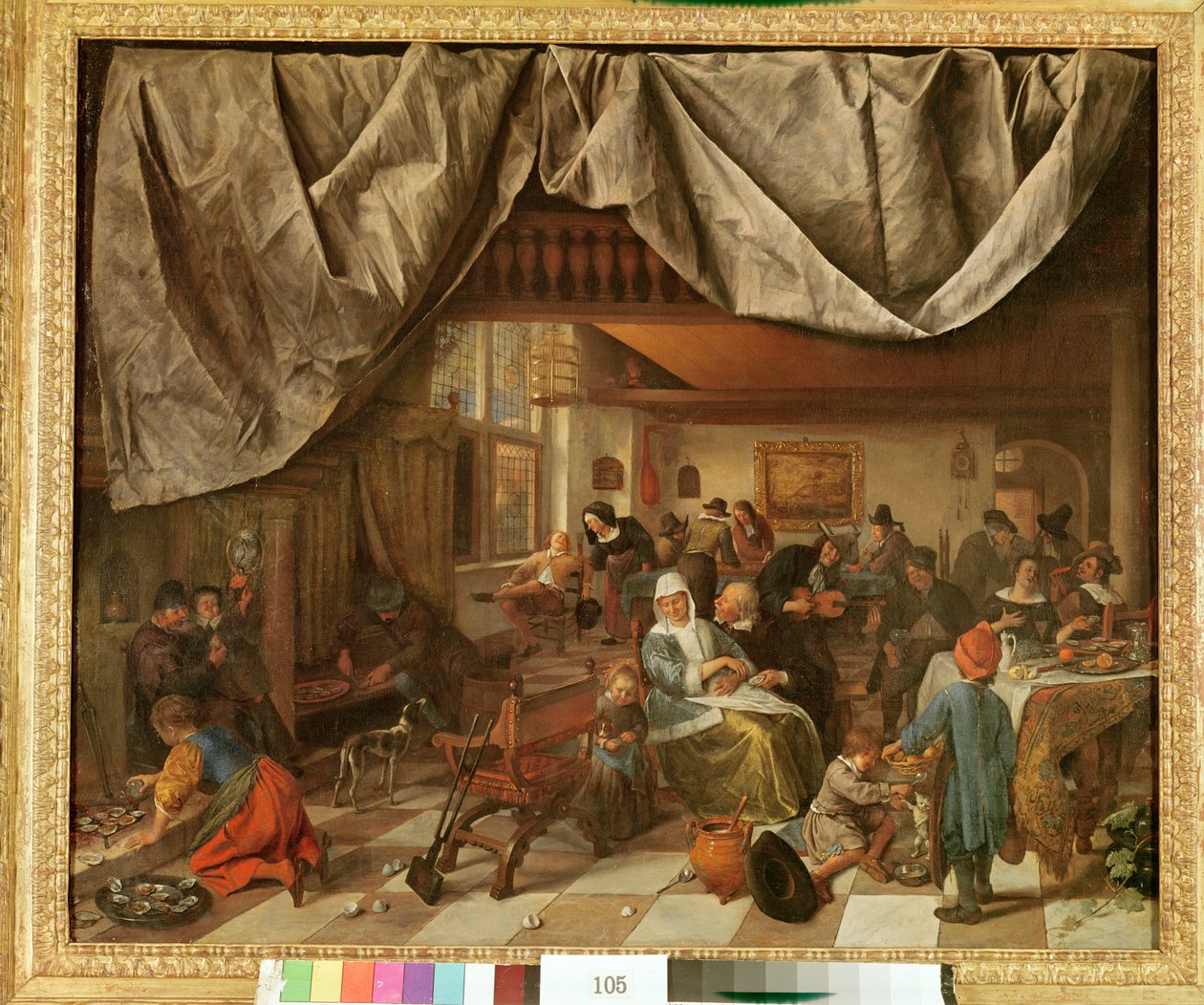 Bryggeriet av Jan Steen av Jan Havickszoon Steen