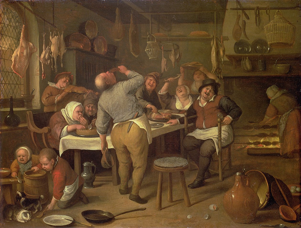 Det feta köket av Jan Havickszoon Steen
