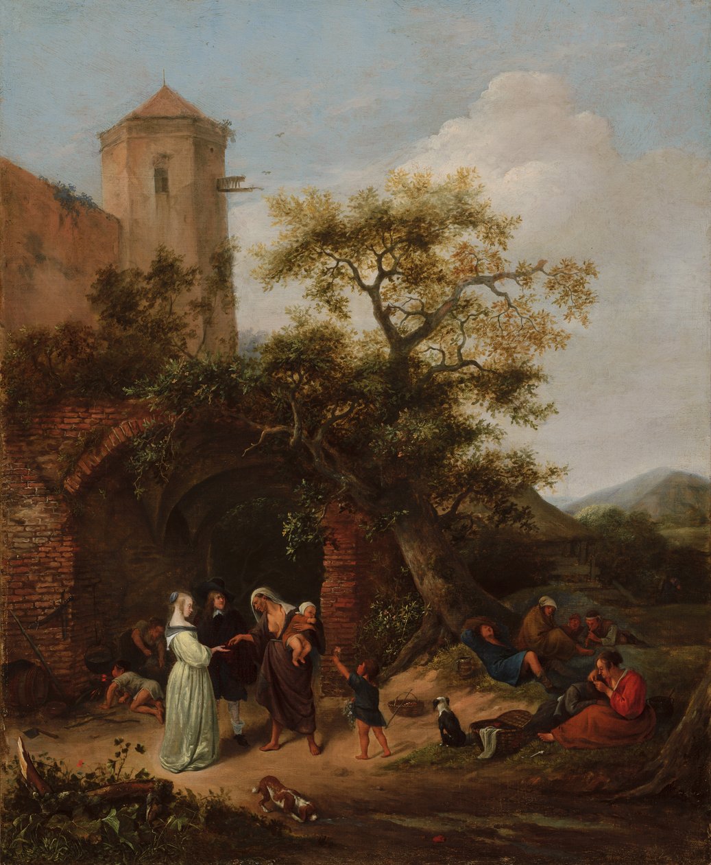 Spåmannen, ca 1650-1654 av Jan Havickszoon Steen