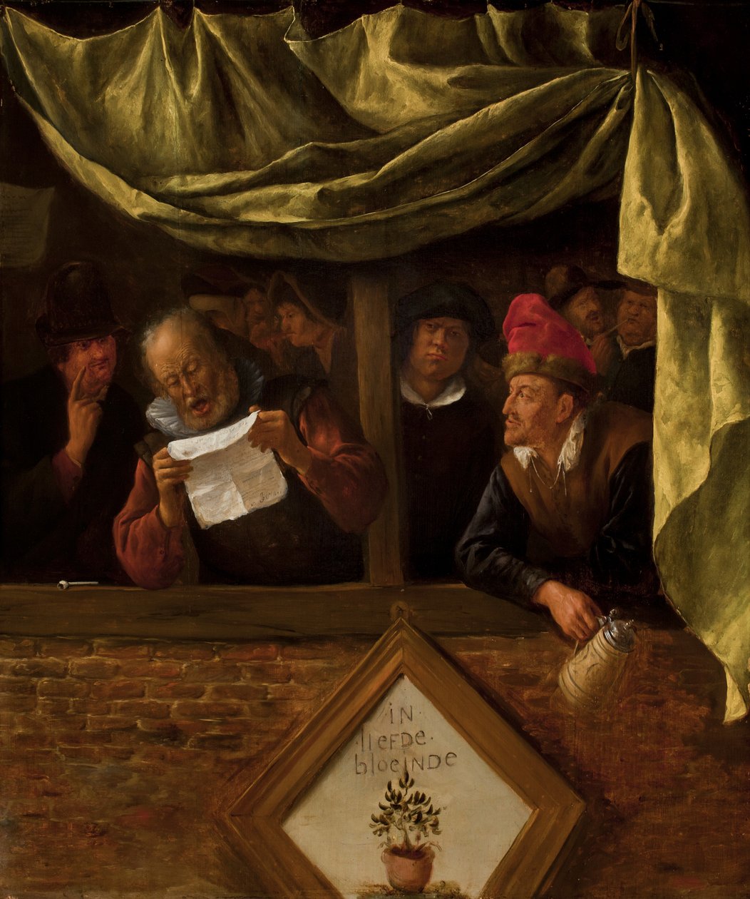 Retorikerna, ca 1655 av Jan Havickszoon Steen