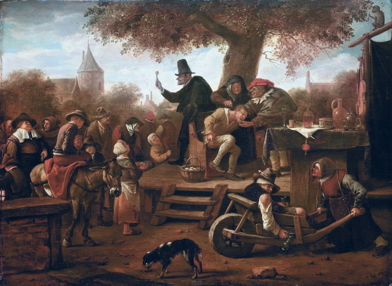 Kvackalsalveren av Jan Havickszoon Steen