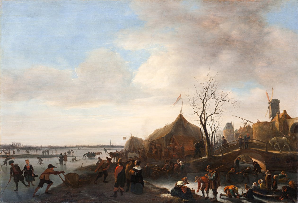 Vinter scen av Jan Havickszoon Steen