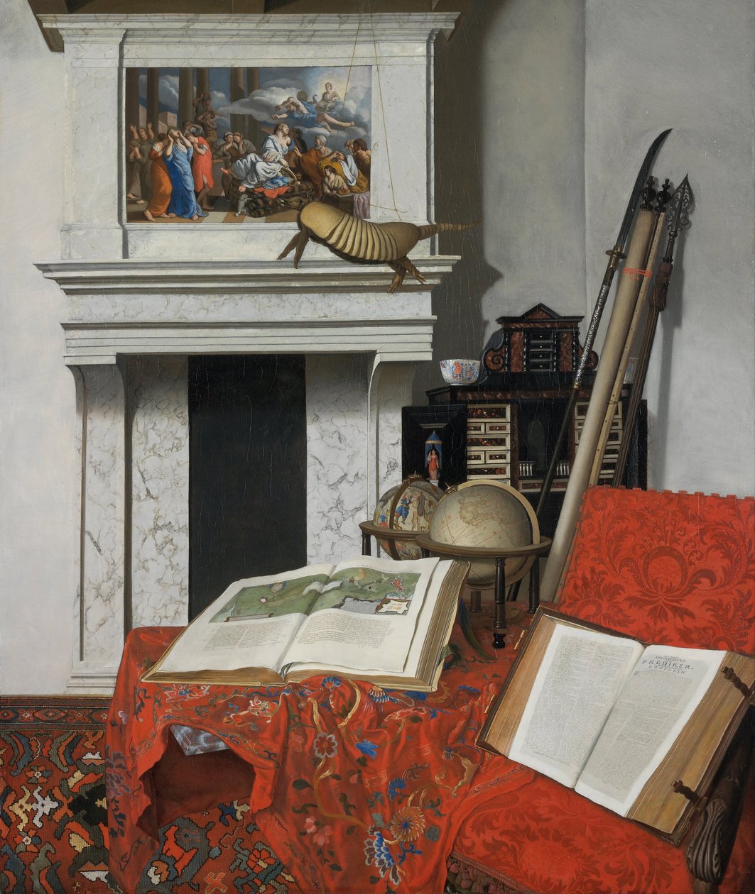 Stilleben med rariteter av Jan Heyden van der