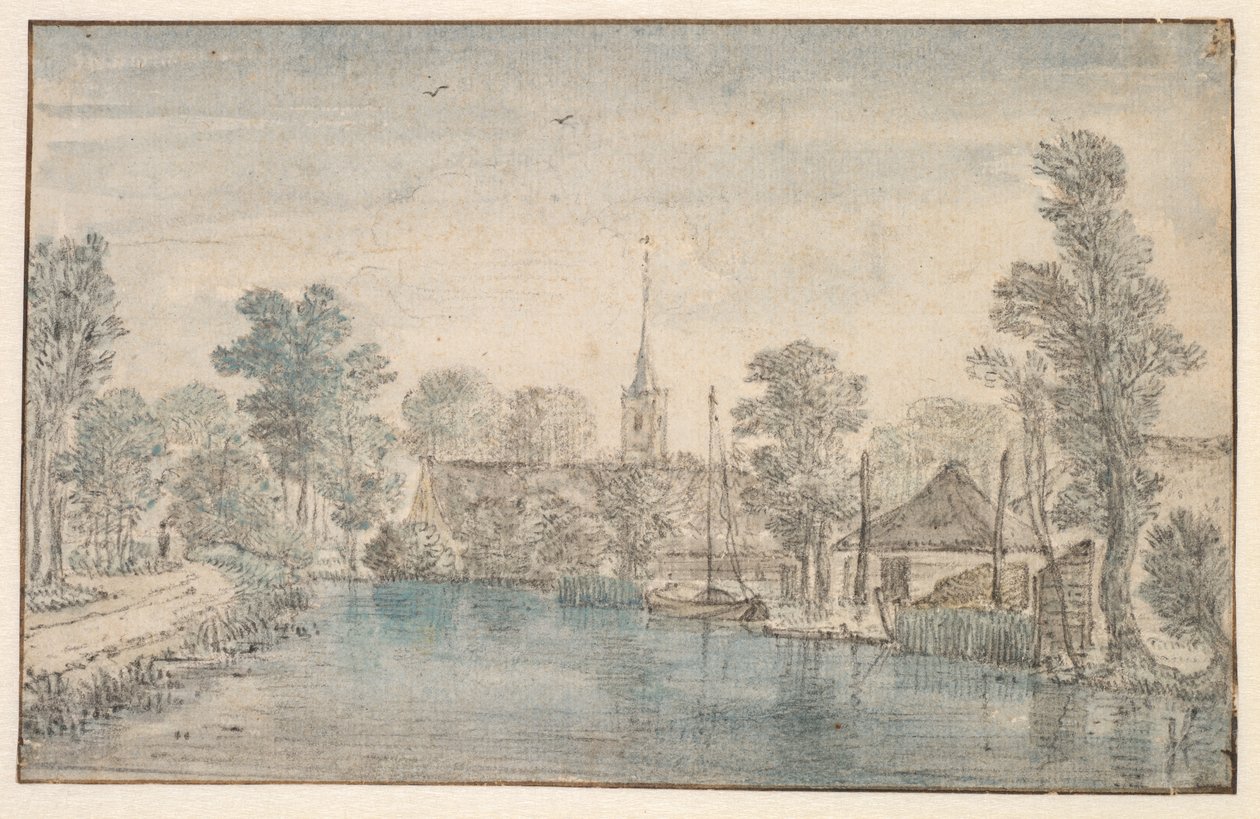 By vid en flod av Jan Jansz den Uyl