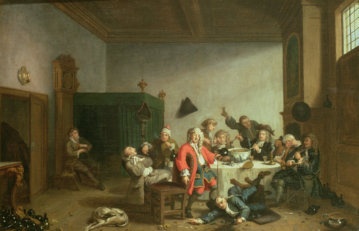 En glad fest av Jan Josef the Younger Horemans