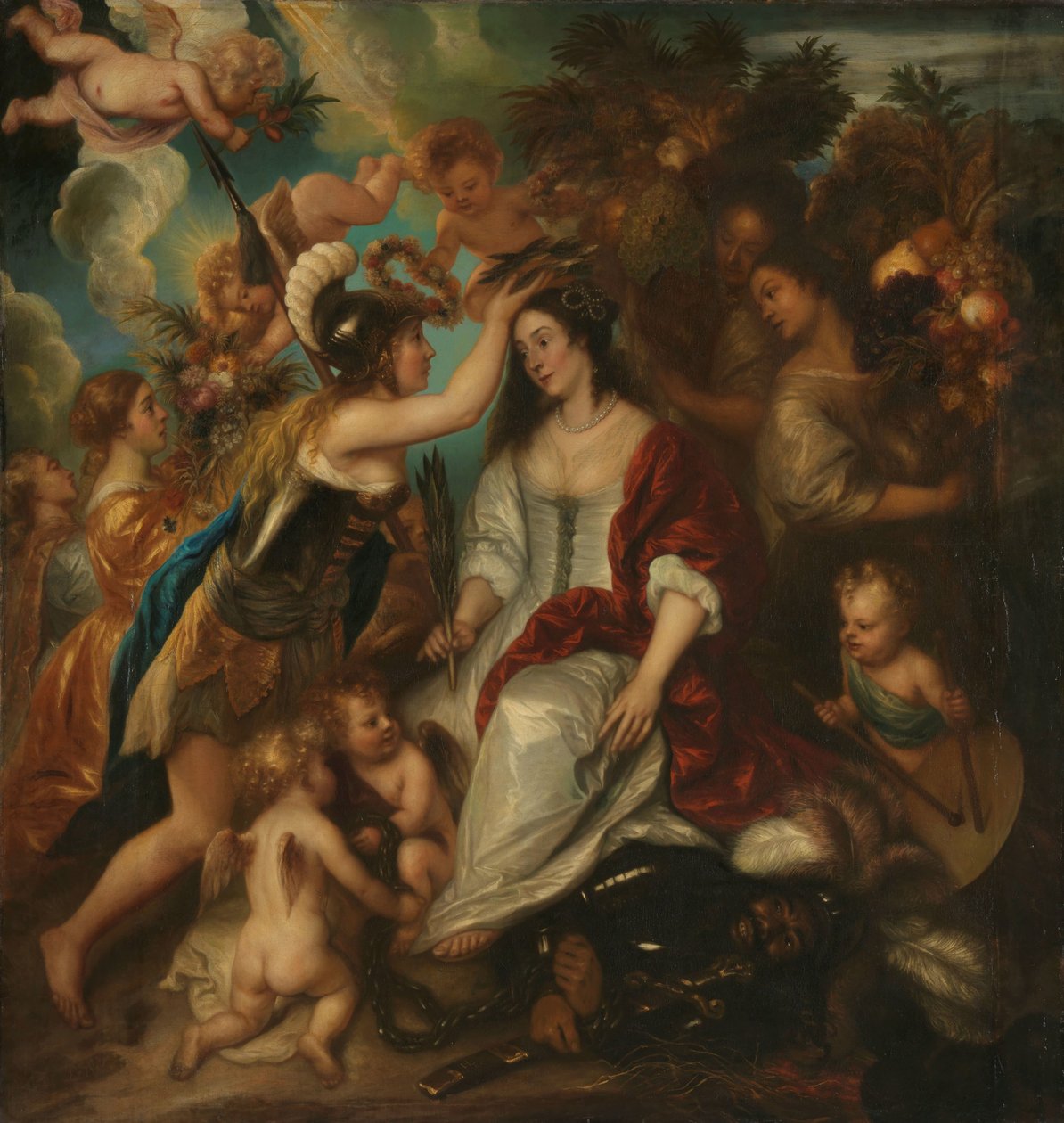 Allegori om fred av Jan Lievens