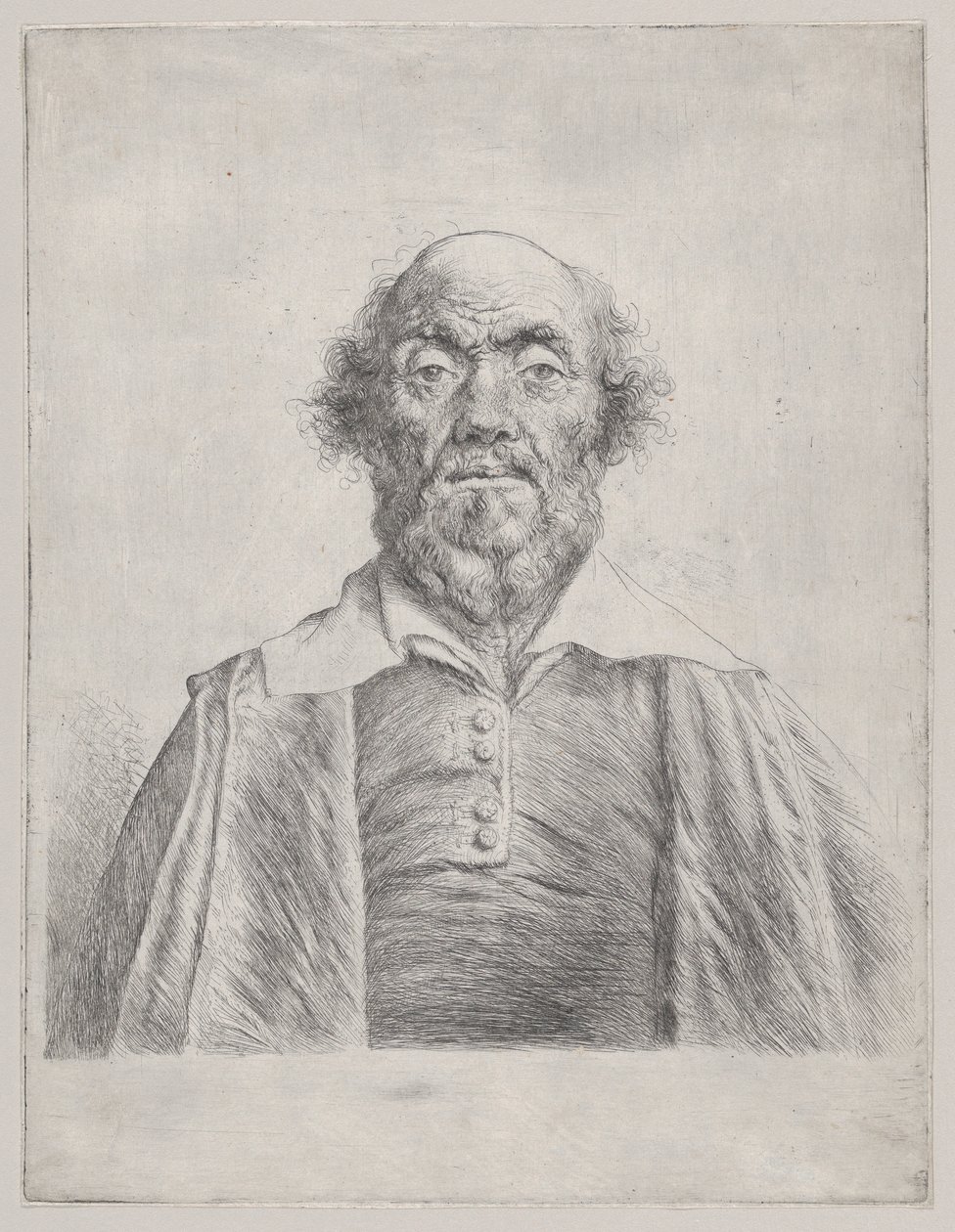 Byst av en äldre man, 1620-74. av Jan Lievens