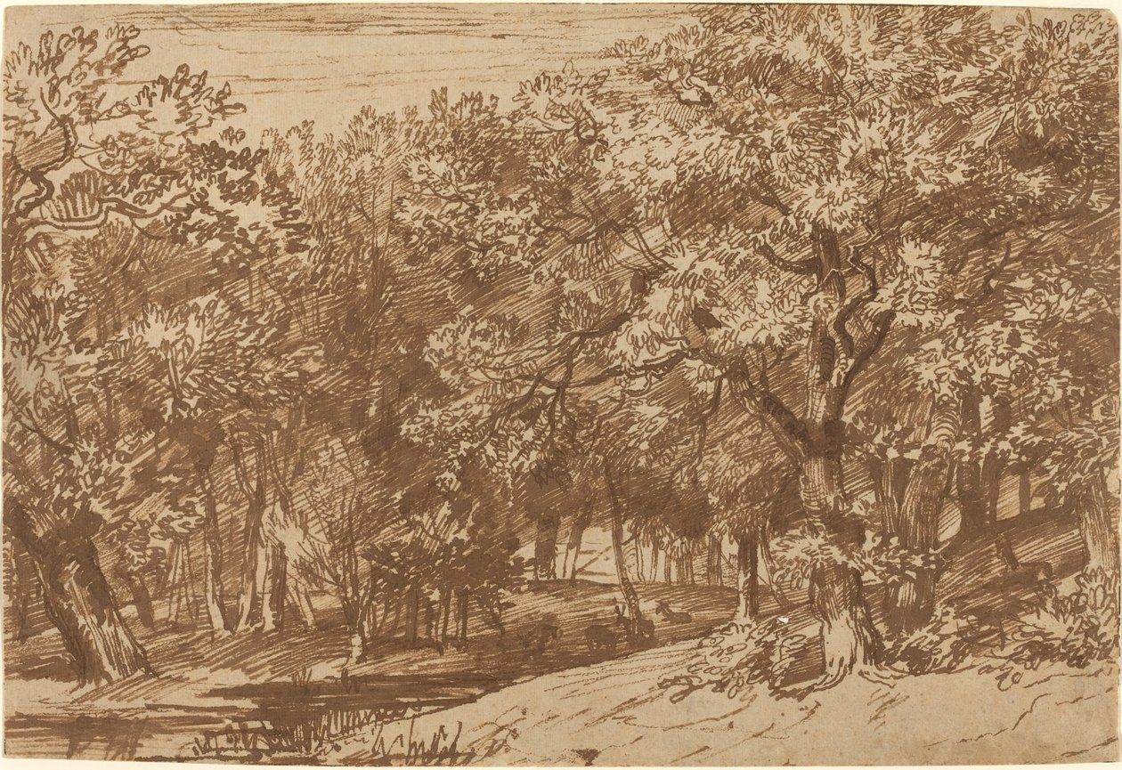 Deer Park av Jan Lievens