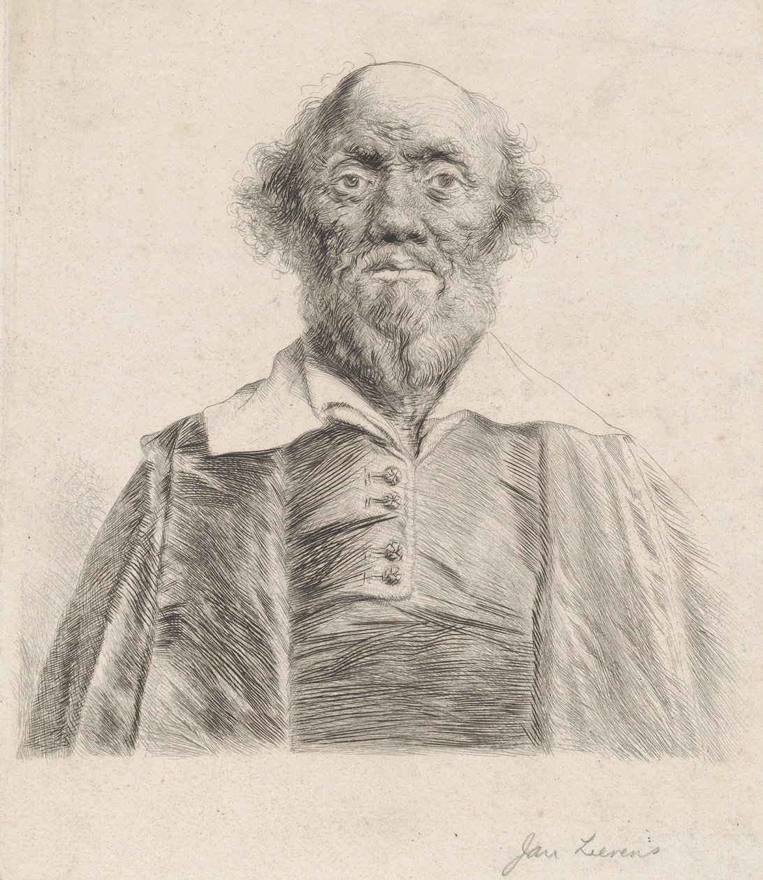 Porträtt av Robert South, mitten av 1600-talet. av Jan Lievens