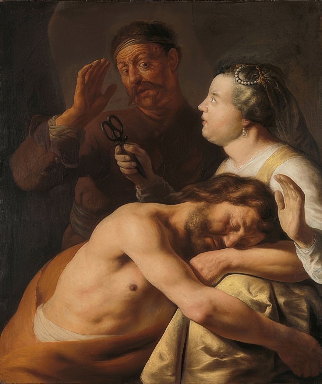 Simson och Delila. 1630-35 av Jan Lievens
