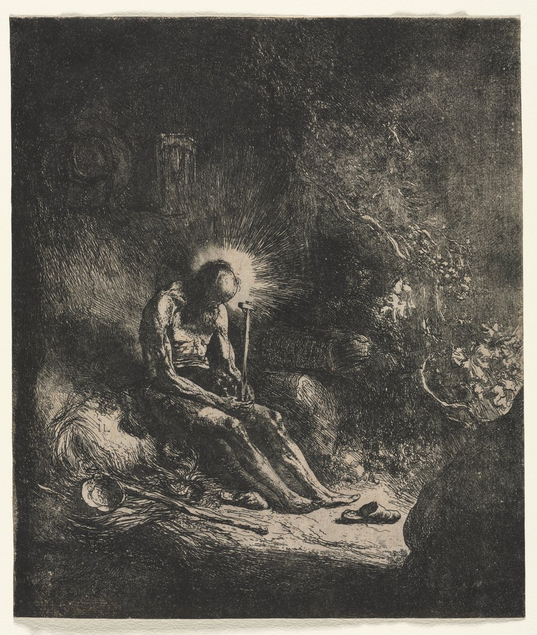 St. Jerome av Jan Lievens
