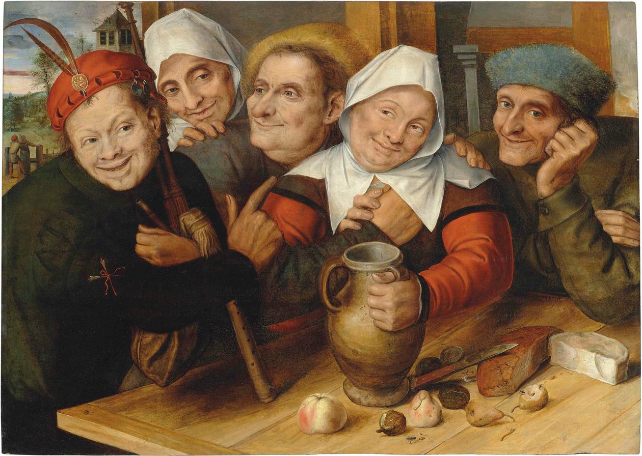 Ett glatt sällskap av Jan Matsys