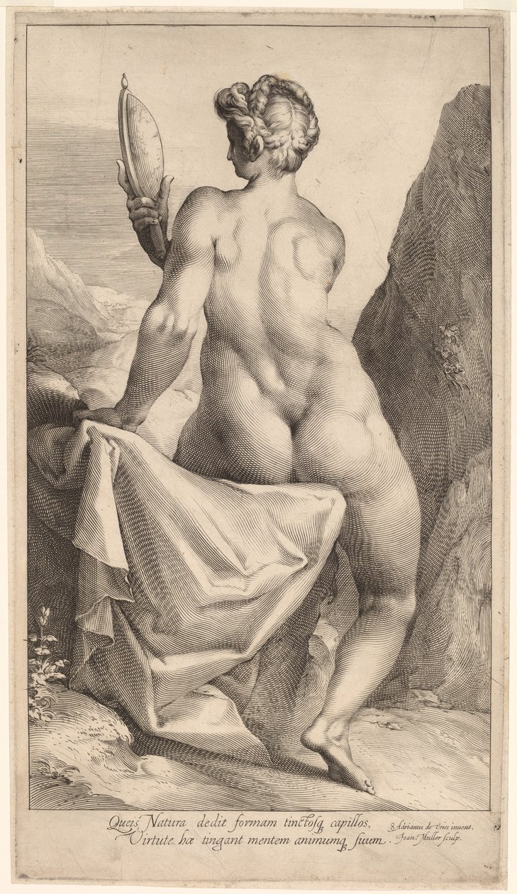 Försiktighet av Jan Muller, after Adriaen de Vries