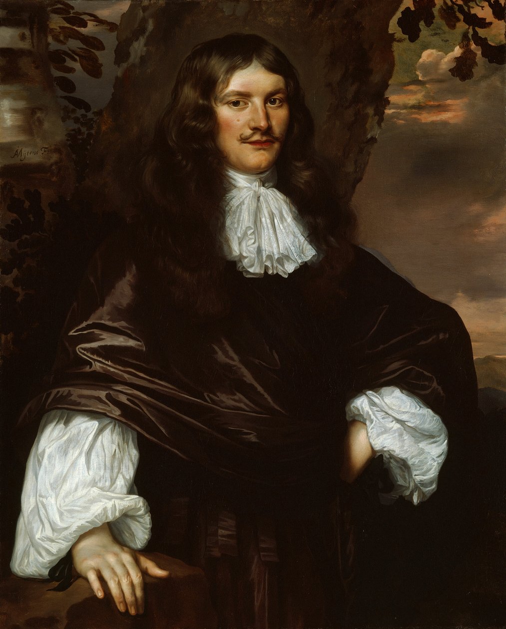 Porträtt av en man, ca. 166065. av Jan Mytens