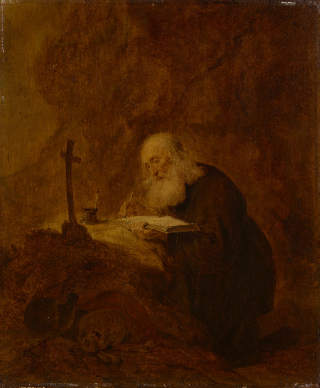 Sankt Jerome av Jan Olis