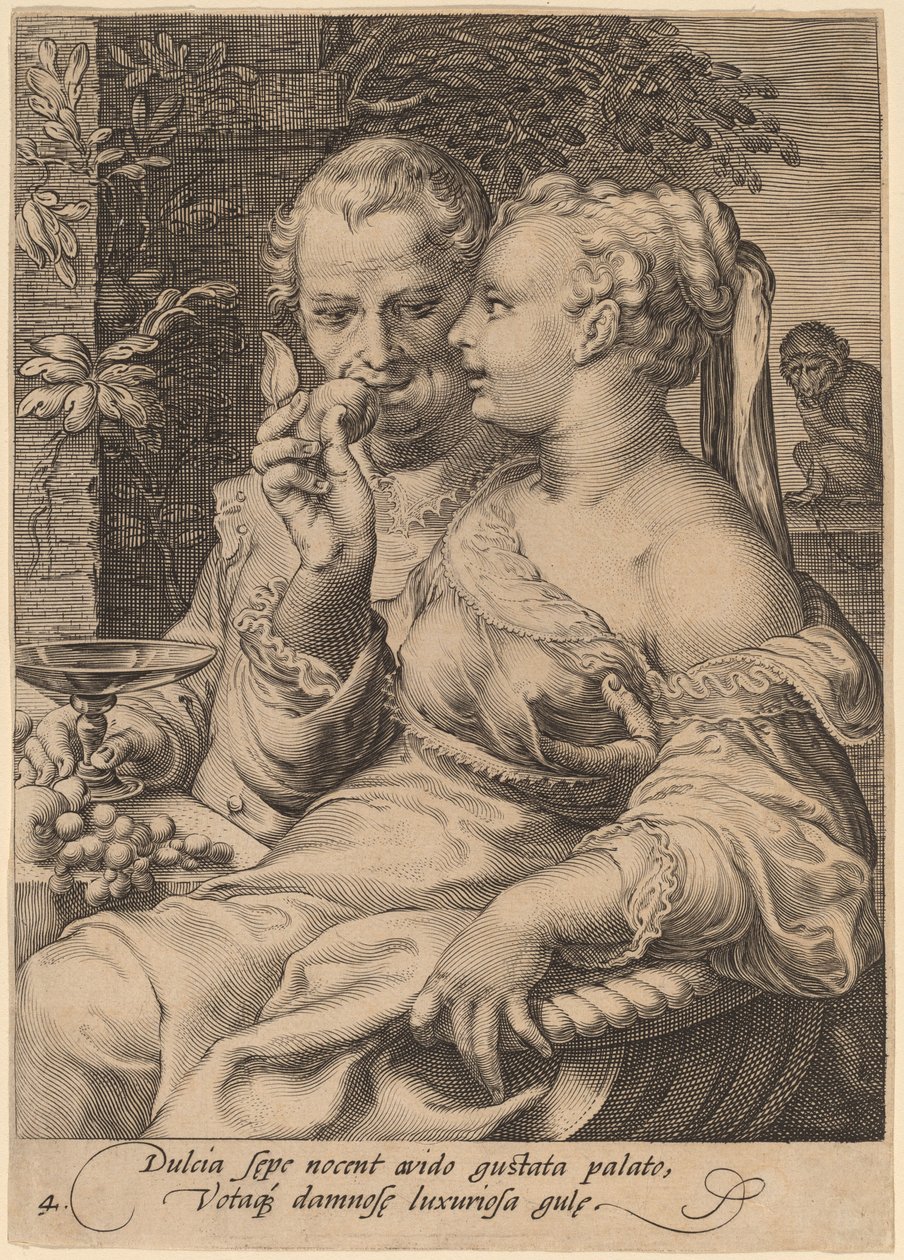 Smak av Jan Pietersz Saenredam after Hendrik Goltzius