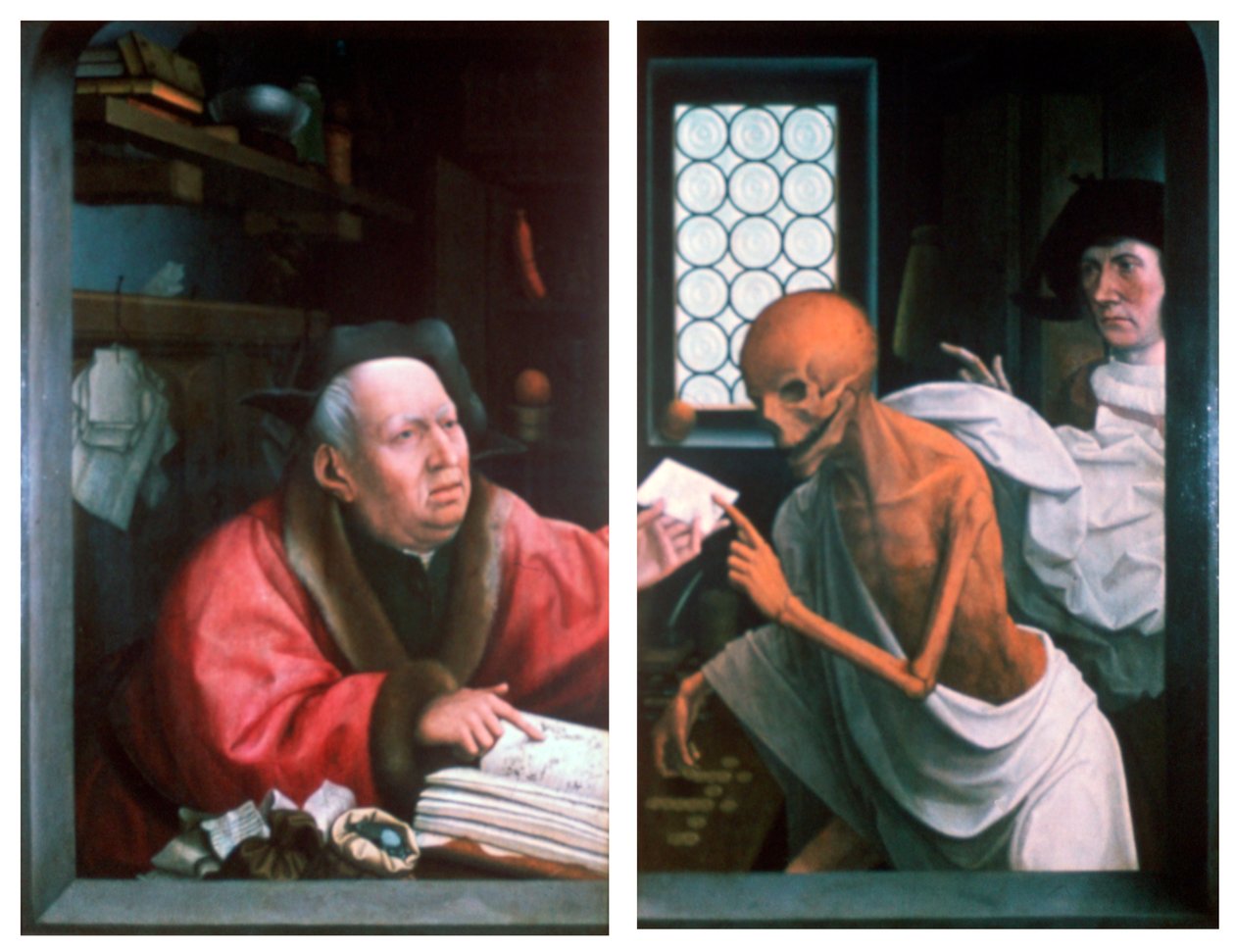 Dödens ankomst, c1485-1529 av Jan Provoost