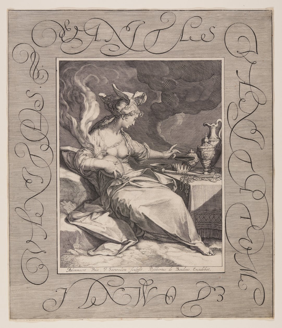 Vanitas Vanitatum et Omnia Vanitas av Jan Saenredam