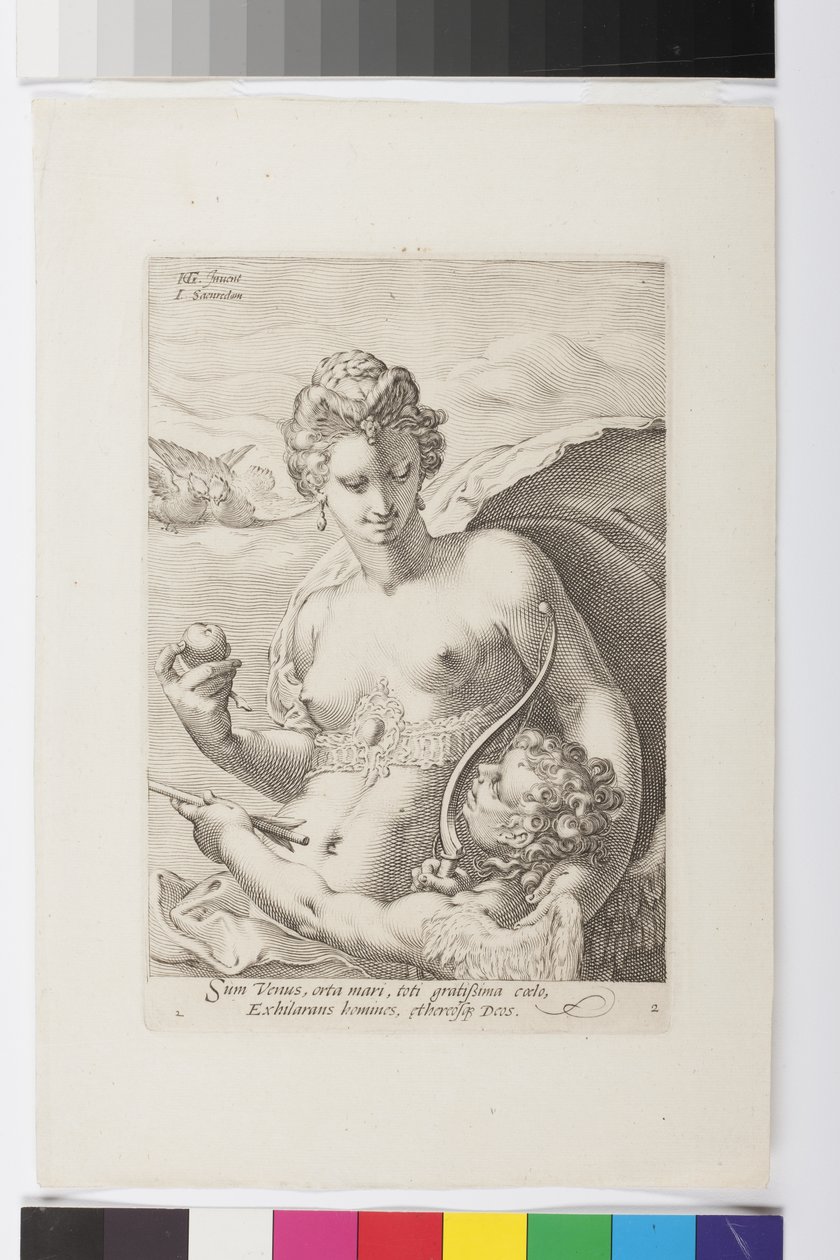 Venus (gravyr) av Jan Saenredam