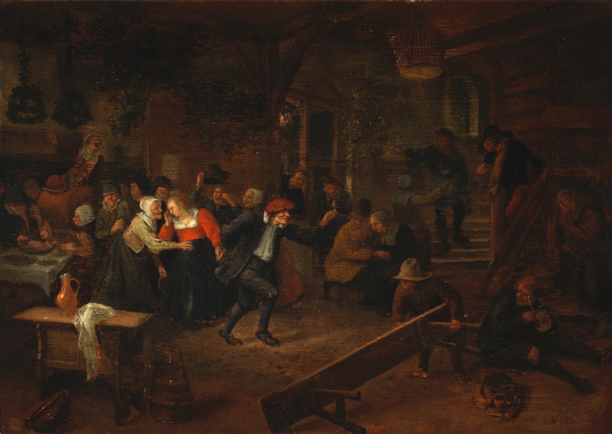 En bröllopsfestmåltid av Jan Steen