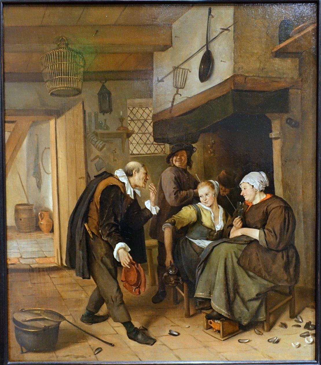 Gallanten av Jan Steen