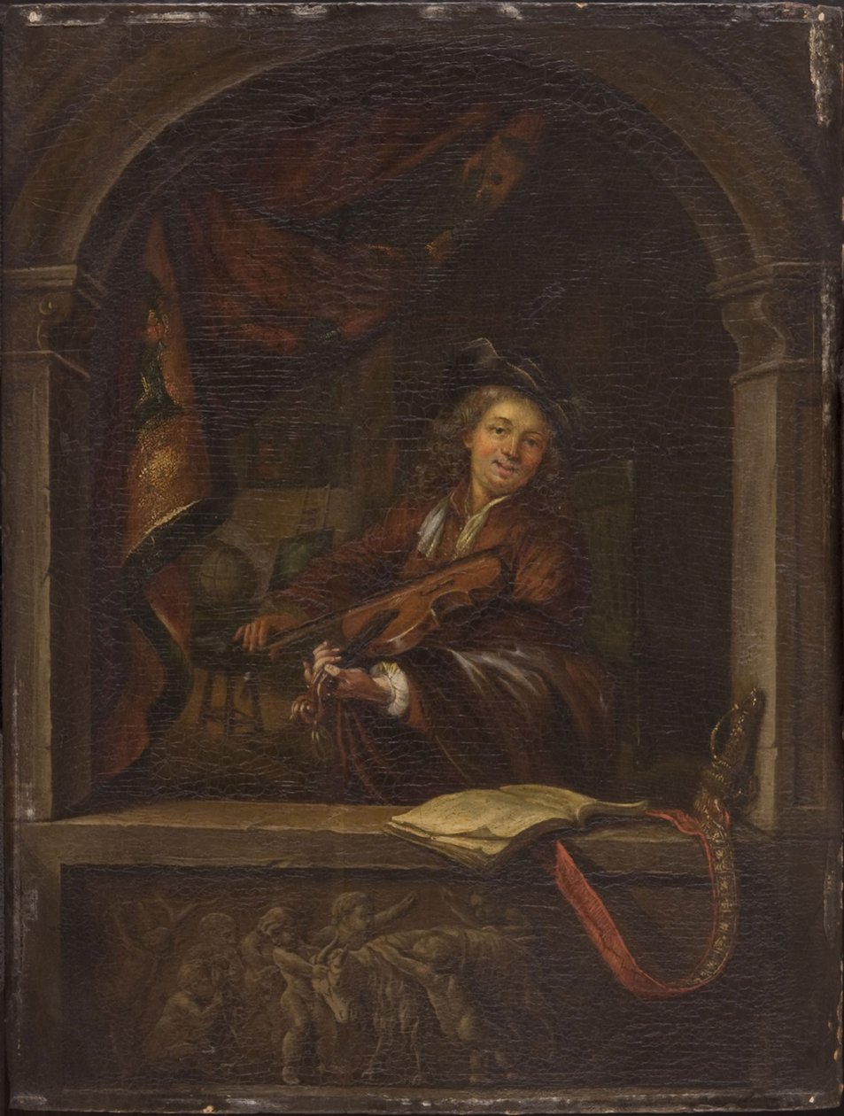 Violinist av Jan Steen