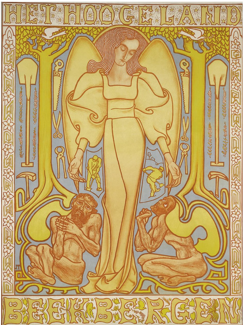 Hoogeland Beekbergen, 1896 av Jan Toorop