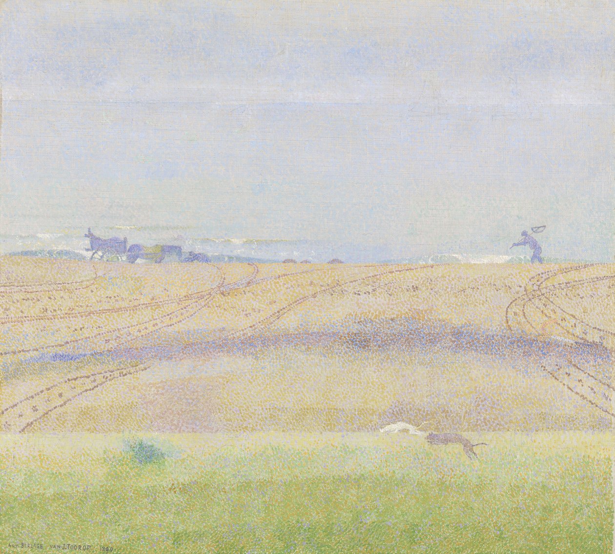 Dimmigt hav av Jan Theodore Toorop